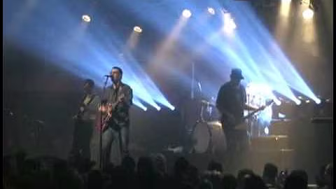 Matthew Good performing live on stage
